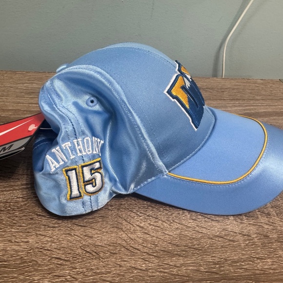 Vintage Carmelo Anthony Denver Nuggets Flex-fit Hat Youth Size (see description)